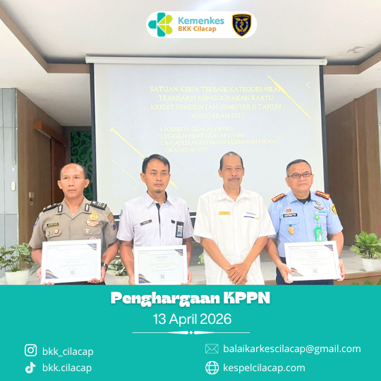 Hattrick Prestasi! BKK Cilacap Boyong Tiga Penghargaan Bergengsi